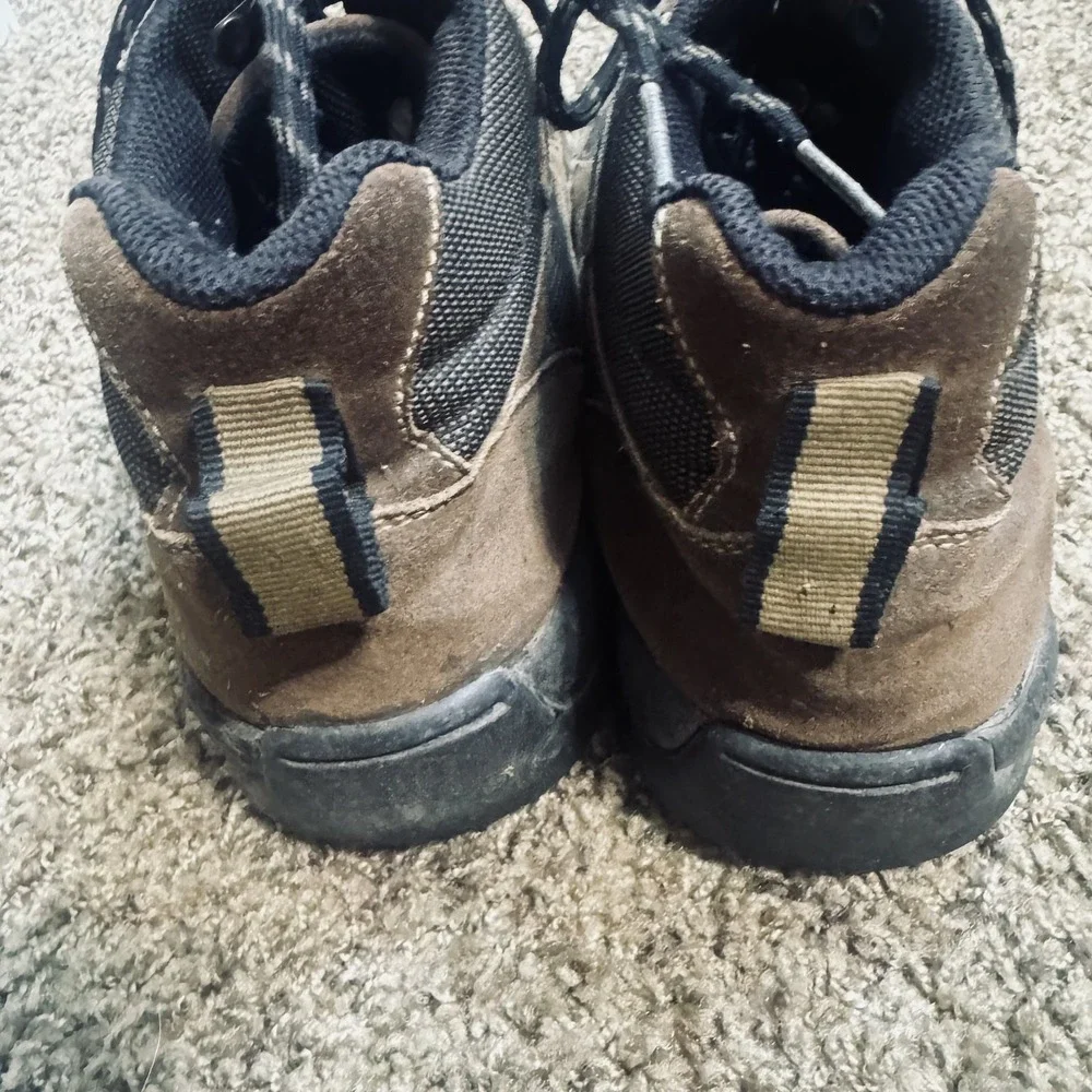 Lands End Brown Waterproof Hiking Boots Mens sz 11 trail outdoor